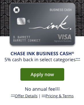 Chase Ink Business Cash